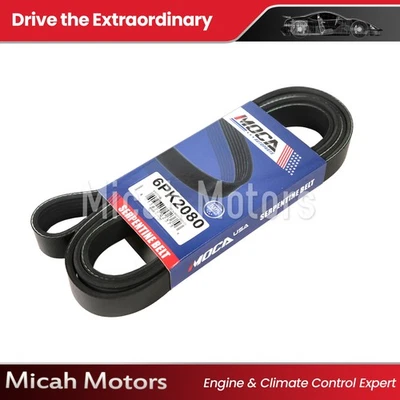 EPDM Serpentine Belt fit for Chevrolet Dodge Chrysler Jeep Isuzu Mazda Mercury Foto 1 de 4