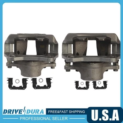 Pinza de freno de disco delantera 2 piezas para Hyundai Sonata 2012 2013 2014 2015 Foto 1 de 4