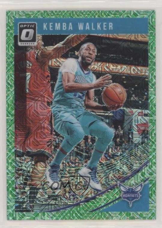 2018-19 Panini Donruss Optic Choice Dragon Prizm Kemba Walker #8 - Image 1 of 2