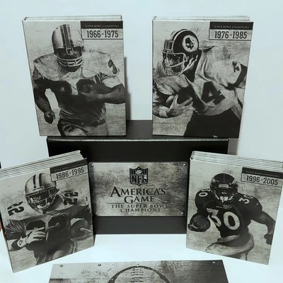 Super Bowl I-XL America's Game NFL Football 40 DVD Box Set Collector Edition 🏈 - Image 1 of 4
