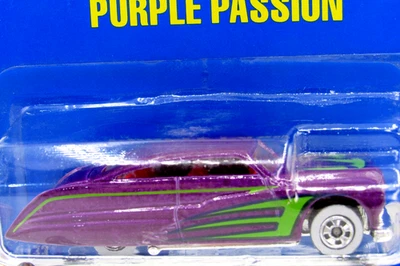Hot Wheels 1990 Blue Card Series Purple Passion #87 nuevo modelo Foto 1 de 4