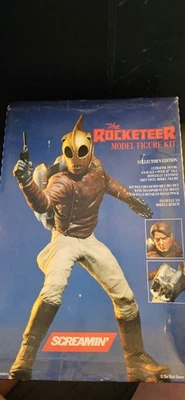 ROCKETEER VINYL MODEL KIT-OVER 18" TALL - 1/4 SCALE SCREAMIN' HOBBIES NOB - Image 1 of 4