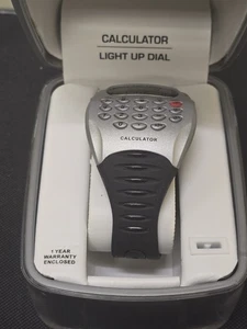 Sharp Digital Calculator Alarm Watch MD0119 NOS RARE | New in Box & Working READ - Picture 1 of 6