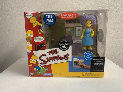 Los Simpson Springfield DMV Medio Ambiente con figura de Selma Bouvier SIN ABRIR Foto 1 de 4