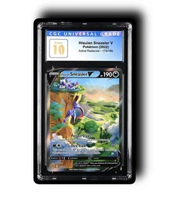 CGC 10 Hisuian Sneasler V Pokémon (2022) Astral Radiance - 175/189 POP 18 - Picture 1 of 1