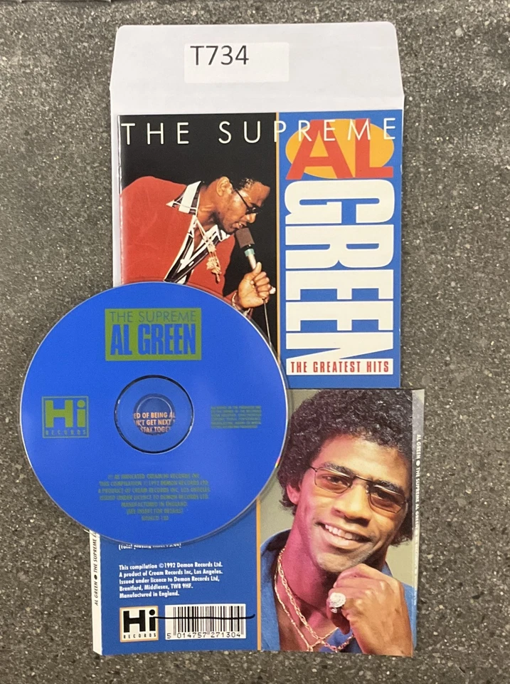 The Supreme Al Green: The Greatest Hits by Al Green (CD, Apr-1992 No Case #T734 — 第 1/1 张图片