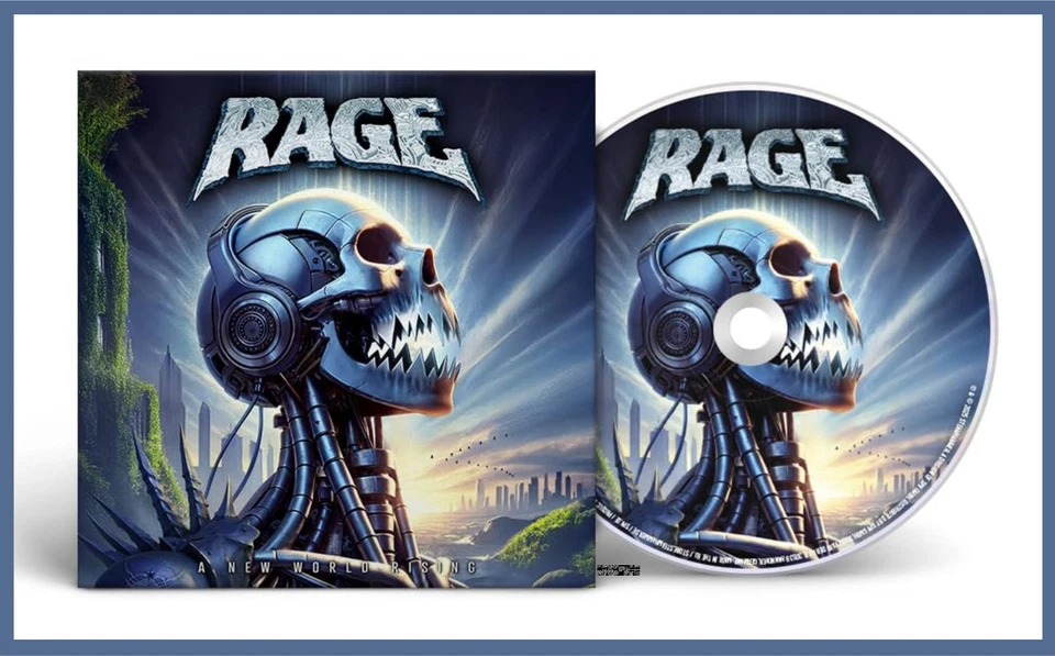 Rage "a new world rising" CD Digipack NEU Album 2025 - Bild 1 von 1