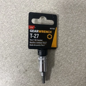 GEARWRENCH 1/4" Drive Torx Bit Socket T27 - 80176D - Picture 1 of 2