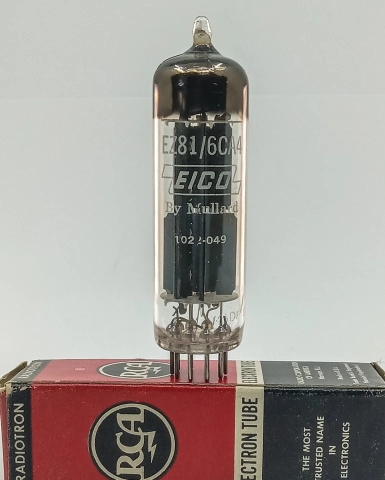 NOS MULLARD 6CA4/EZ81/RECTIFICADOR/S/B Foto 1 de 1