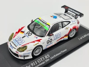 1/43 2004 Porsche 911 GT3 RS - 1000km Spa- Ickx / Rabineau / Tinseau- Minichamps - Picture 1 of 2