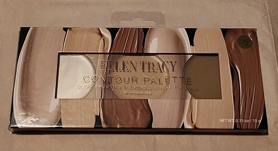 New Ellen Tracy Contour  Palette - Ultra Smooth & Blendable Cream Formula - Image 1 of 2