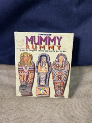 Gamewright Mummy Rummy - Juego de Cartas para Edades 8 a Adultos - Nuevo y Precintado - rd Foto 1 de 4