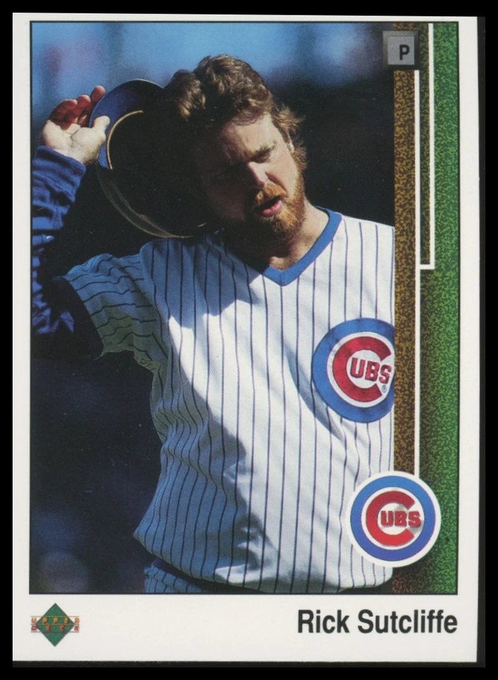 1989 Upper Deck #303 Rick Sutcliffe Chicago Cubs - Image 1 of 1
