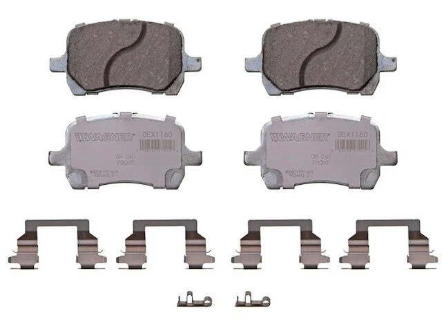 Juego de pastillas de freno delanteras para Saturn Aura 2008 QQ788JT 2007-2009 Foto 1 de 1