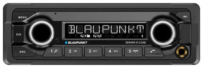 Blaupunkt Denver 412 DAB MP3-Autoradio DAB Bluetooth USB AUX-IN - Bild 1 von 4
