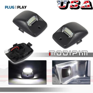 Pair Rear Bumper 18 SMD LED License Plate Light Lamp For Toyota Tacoma Tundra - Picture 1 of 10