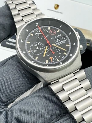 Porsche Design Orfina 7177 военный 3H TOP GUN ВВС PVD серебро - Изображение 1 из 4