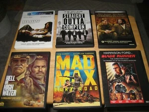 Drama's Movie Collection (DVD) Hell or Highwater Blow Blade Runner etc. 6 incl. - Imagen 1 de 1