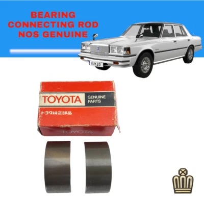Varilla de conexión de rodamiento Toyota Crown 1979-1987 NOS genuina 13041-54012-03 Foto 1 de 4