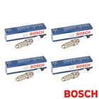 SPARK PLUGS x 4 BOSCH BMW 1 3 5 6 SERIES E81 E87 E90 E91 E60 F10 E63 E64 A2379