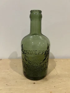 Super Rare 5oz *Split Size SCHWEPPES By Termin Dumpy Soda Old Bottle 1910's - Bild 1 von 8