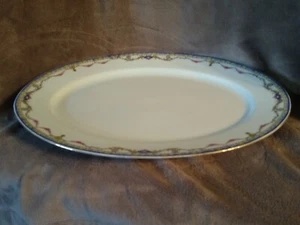 Vintage Victoria Czacho Slovakia 16 3/4" Serving Platter - Picture 1 of 5