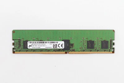 Micron 4GB 1RX8 PC4-2400T-RD1-11 ECC REG Server RAM P/N: MTA9ASF51272PZ-2G3B1QG - Image 1 of 3