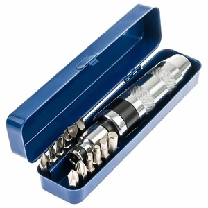 DESTORNILLADOR DE GOLPE E IMPACTO 1/2" CON PUNTAS ALLEN,ESTRELLA ,PLANAS 13 PZAS - Foto 1 di 1