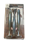 NEW 6TH SENSE 6" Whale Swimbait 3pk Pro Shad
