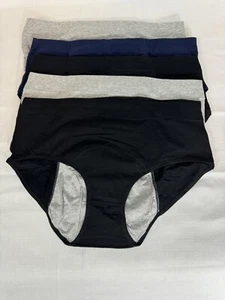 HATSURE Period Underwear for Women Leak Proof Cotton Overnight Menstrual Panties - Picture 1 of 6