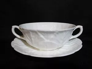 Coalport Countryware Cream Soup Bowl & Stand Vintage Bone China Made in England - Picture 1 of 1