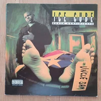 Ice Cube ‎– Death Certificate LP UK-1991 1st PRESS VG/G++ - Bild 1 von 4