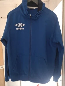 Umbro Pro Training Drill Top Size XXL Full Zip Lined 46"48" CHEST ,Hardly Used - Picture 1 of 10