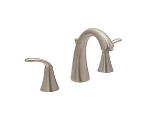 Grifo extendido de latón Huntington en níquel satinado - W4520029-12 - Imagen 1 de 6