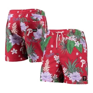 Philadelphia Phillies Red Hurley X '47 Surf Volley Tropen Badeshorts Größe XL - Bild 1 von 5