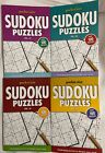 Lot of (4) Papp Pocket Size Sudoku Puzzles Puzzle Books 37-40 2022