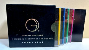 ELTON MADONNA LENNON CHER ENYA JIMMY PAGE AEROSMITH P GABRIEL GEFFEN 4 CD BOXSET - Imagen 1 de 1