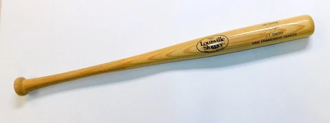 JT SNOW Coca Cola San Francisco Giants Baseball Bat - Louisville Slugger Pro 29" Cover