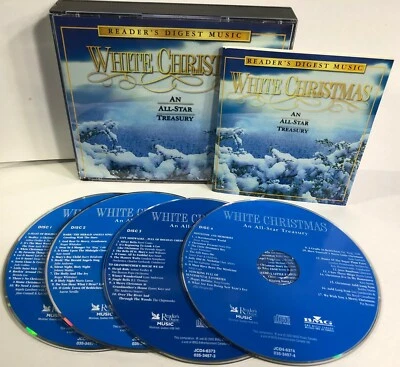 White Christmas - Various Artists(CD 2002 - 4 Discs Reader's Digest) Near MINT Foto 1 de 4