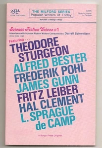 DARRELL SCHWEITZER Science Fiction Voices #1 Interviews BESTER, POHL, LEIBER - Imagen 1 de 1