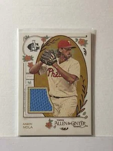 Reliquia de tamaño completo Topps Allen & Ginter 2024 Aaron Nola - Imagen 1 de 2