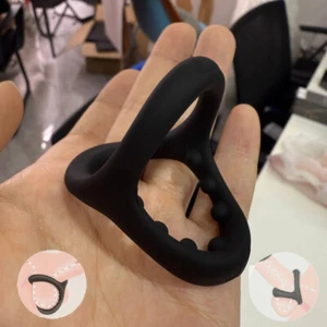 Penis Stretchy Cock Ring Delay Ejaculation Erection Aid Adult Premium Enhance AU - Picture 1 of 24