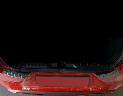 Ladekantenschutz Ford Puma Edelstahl Irmscher Schutz schwarz eloxiert I4101408 - Bild 1 von 3