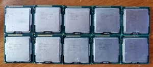 LOT OF 10 Intel Core i3-2100 3.1GHz Dual-Core SR05C CPU Processor - Picture 1 of 1