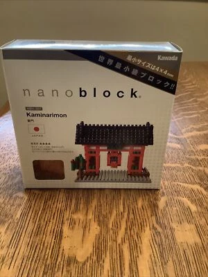 Nanoblock Kaminarimon (Japan) Micro-Size Building Blocks Miniature New NBH_007 - Image 1 of 4