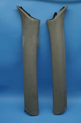 ✅ 81-91 Mercedes-Benz W126 стойка крышка отделки комплект справа + слева серый OEM - Изображение 1 из 3