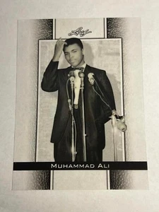 2010 Leaf Metal Muhammad Ali Prismatic PLASTIC PROOF #79 - Picture 1 of 2