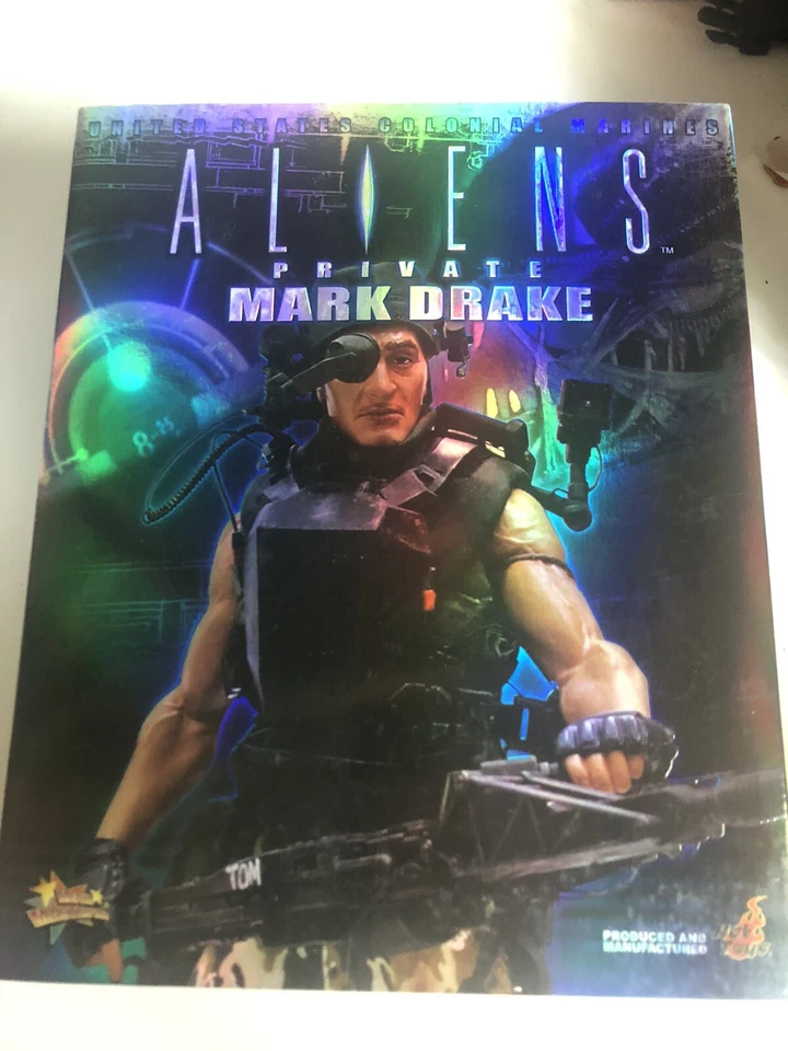 Aliens Private Mark Drake MIB 2007 Hot Toys MMS24 1/6 Figure AVP Predator