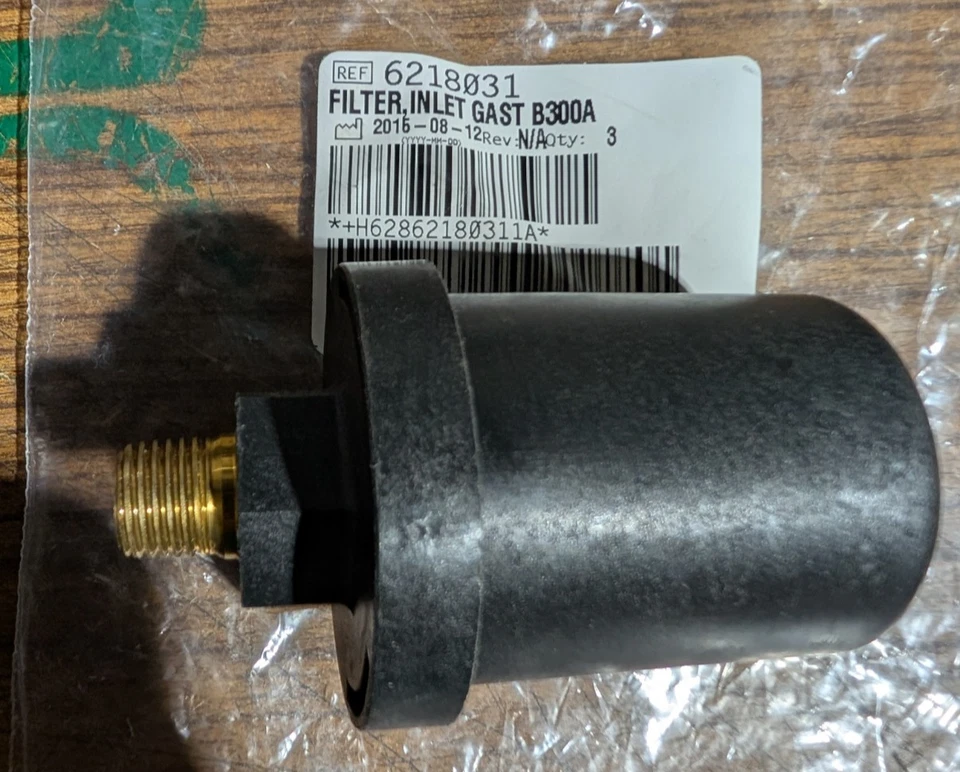 Gast B300A - GAST Filter / Muffler Assembly: B300A - FAST USA SHIPPING! #G3