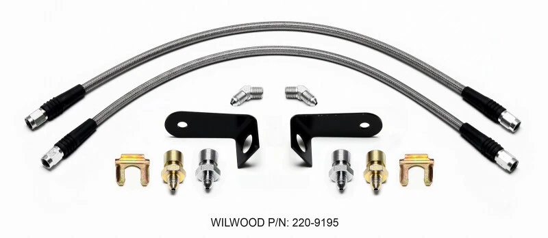 Kit delantero Wilwood Flexline para Ford Mustang 1970-1973 con pinza FSL4 Foto 1 de 1